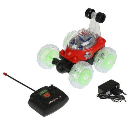 Машина-перевертыш на ру Ми-ми-мишки свет-звук, кор.28*18*16см ТЕХНОДРАЙВ в кор.24шт