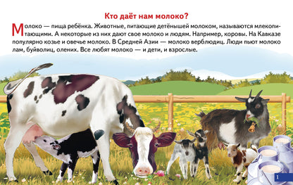 Карточки (европодвес). Как получается молоко; Карточки (европодвес). Как получается молоко