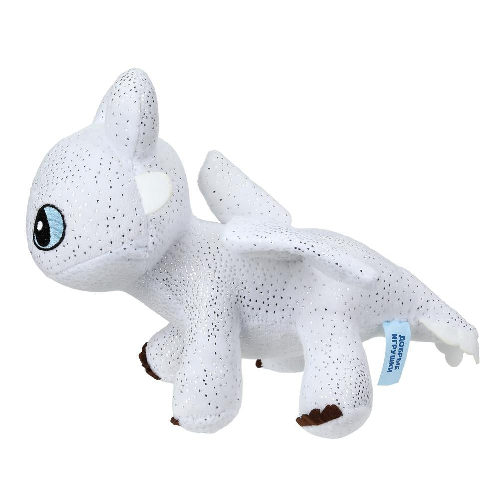 M118612DW-20NS Игрушка мягкая дракон белый 20см, без чипа Добрые игрушки в кор.24шт