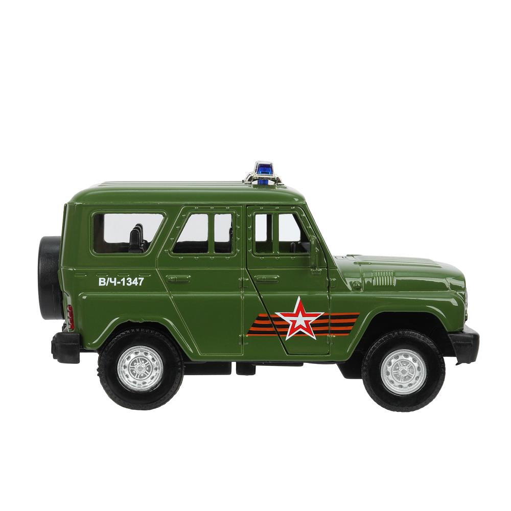 Machine en métal pour le travail du bois UAZ HUNTER АРМИЯ РОССИИ 12 см, двер, багаж, ин, кор. Parc technologique dans le cor.2*36шт