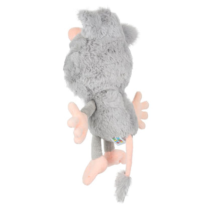 Мягкая игрушка БУБА серый 20 см, вышитые глаза, озвуч. "МУЛЬТИ-ПУЛЬТИ" в кор.24шт