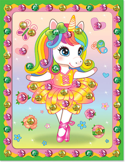 Набор для изготовления картины "Пионочка. Пуантики"