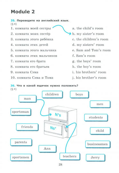 Барашкова. Грамматика английского языка. Сборник упражнений 9 класс Часть 1 к учебнику Ваулиной УМК 029