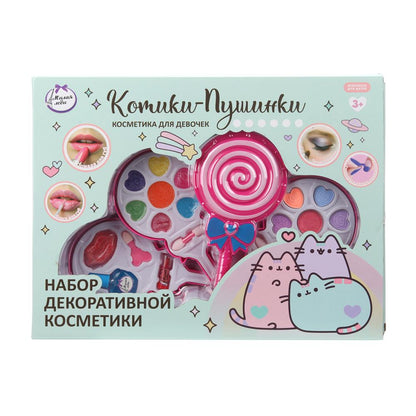 Косметика ДЛЯ ДЕВОЧЕК тени, помада, аппликатор МИЛАЯ ЛЕДИ в кор.2*30шт