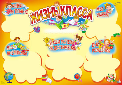 ПЛ-11070 Плакат А1. Жизнь класса