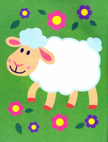 У нас на ферме: книжка с наклейками