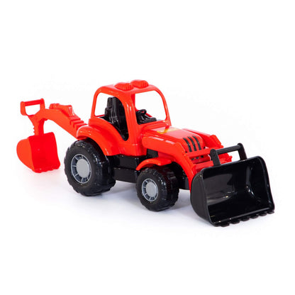 "Крепыш", трактор-экскаватор 280х130х165, уп.сеточка