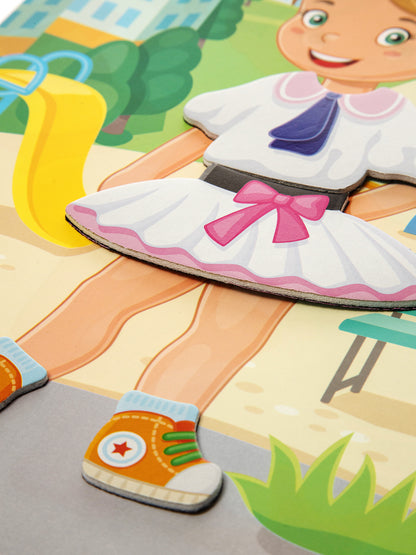 ДК.Магнитные истории "Что мне надеть?" (Одень куклу) art.01673 /36