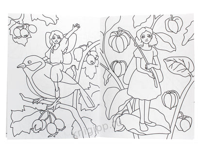 РАСКРАСКА С БРАСЛЕТИКАМИ. ВОЛШЕБНИЦЫ