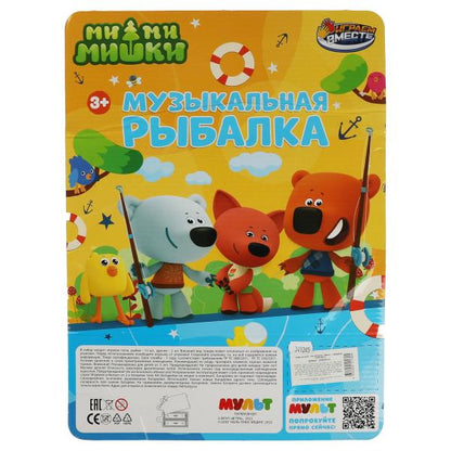 Игра рыбалка Ми-ми-мишки звук, блист.28*38*5см ИГРАЕМ ВМЕСТЕ в кор.2*48шт