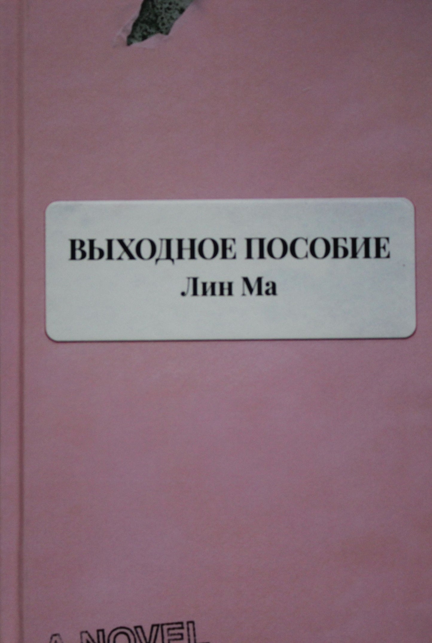Выходное пособие.Лин Ма.