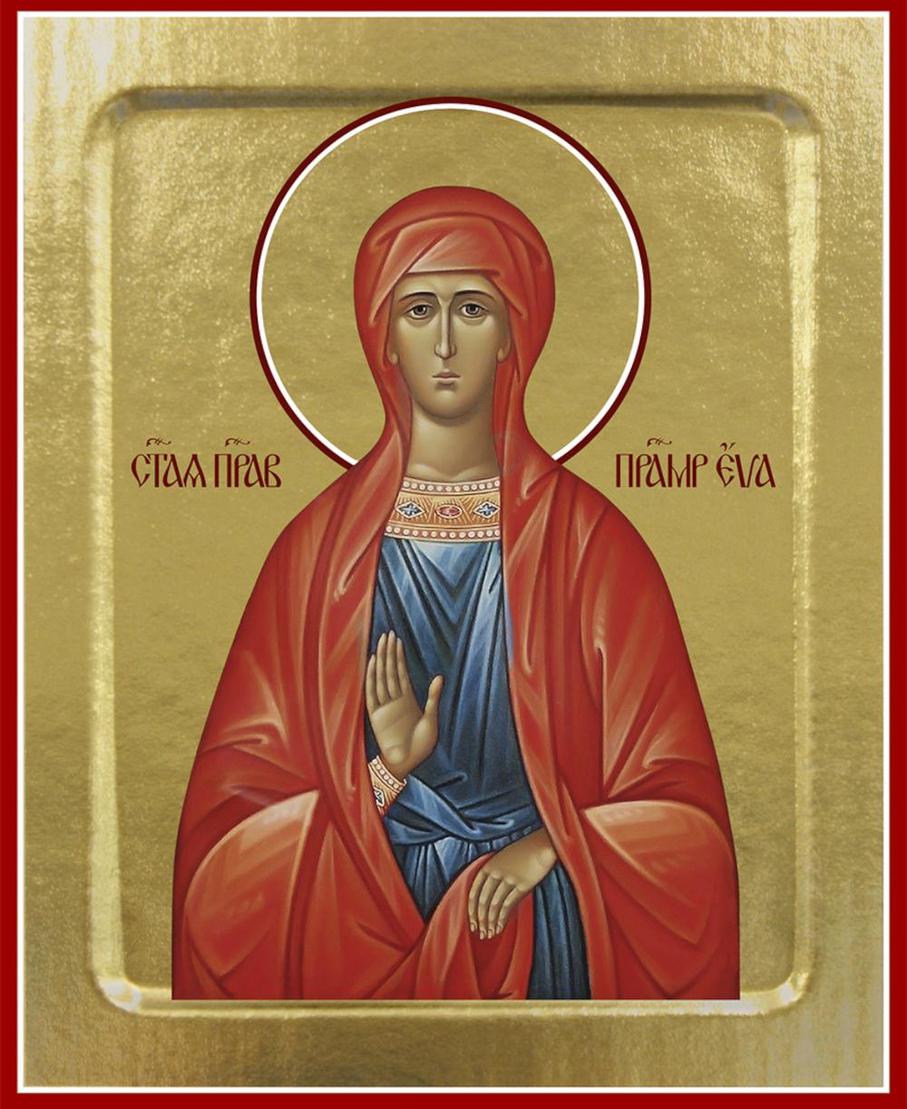 Икона Евы Праматери, праведной (на дереве): 125 х 160