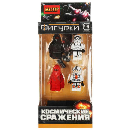 18051-ZH Конструктор фигурки космические сражения -4 шт. МАСТЕР в кор.2*120шт