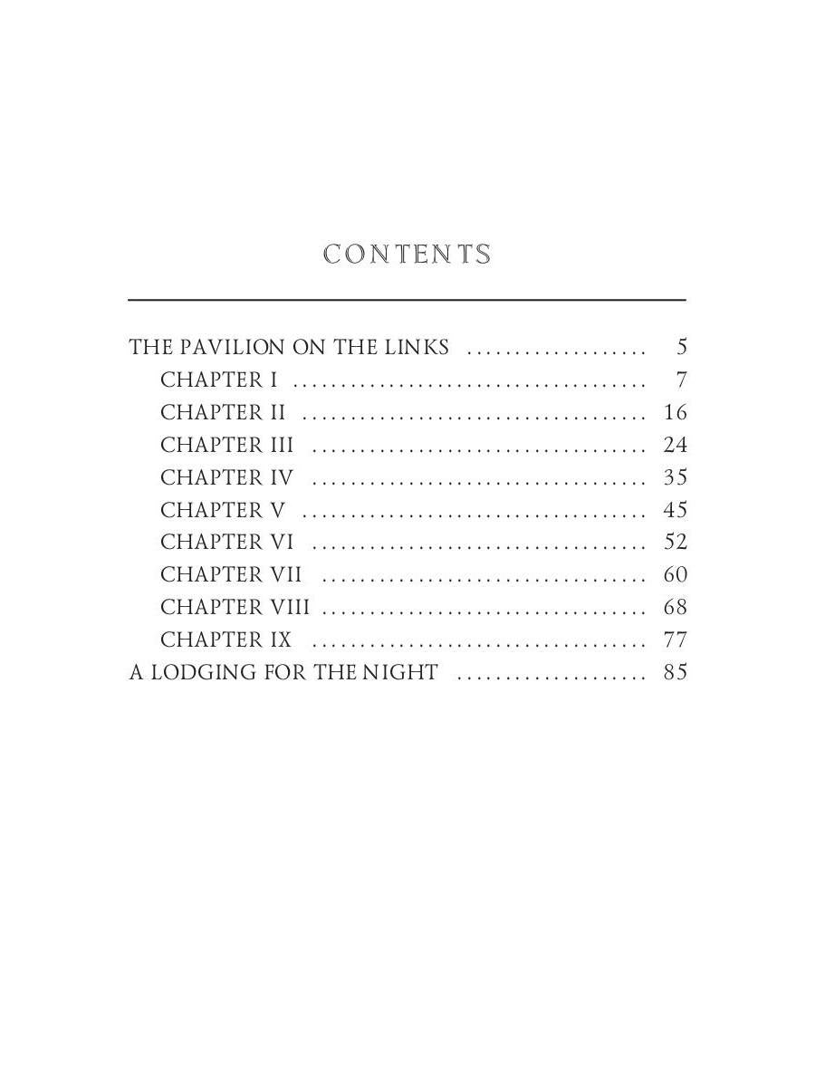 The Pavilion on the Links and A Lodging for the Night = Дом на Дюнах и Ночлег: на англ.яз