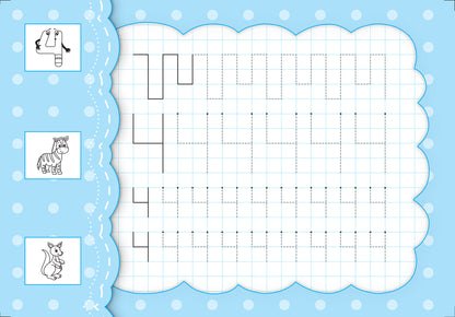 Первые цифры: прописи с наклейками для малышей: 3+