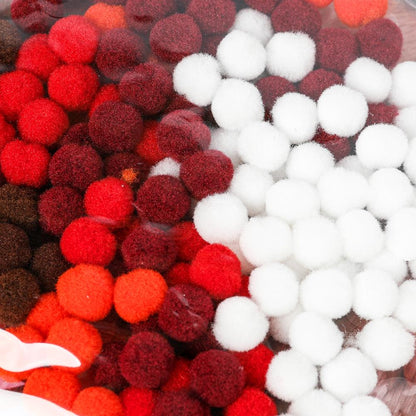 Application de pompons 17*23 cm de couleur argent АРТ en cor.100шт