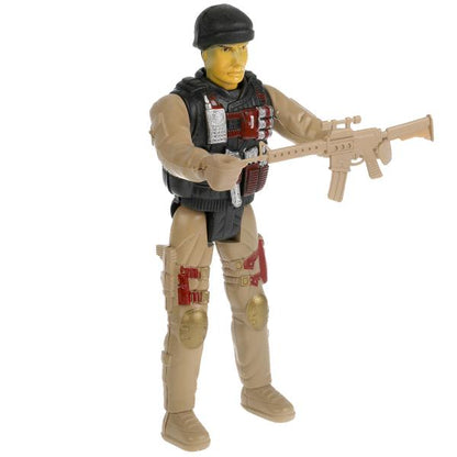 Набор солдатиков военные с оружием.блист.19*38*4,5см ИГРАЕМ ВМЕСТЕ в кор.2*72шт