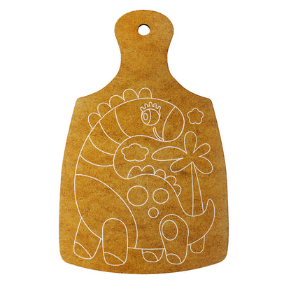 Набор для творчества Роспись по дереву "Динозавр" (разделочная доска, большой конверт)