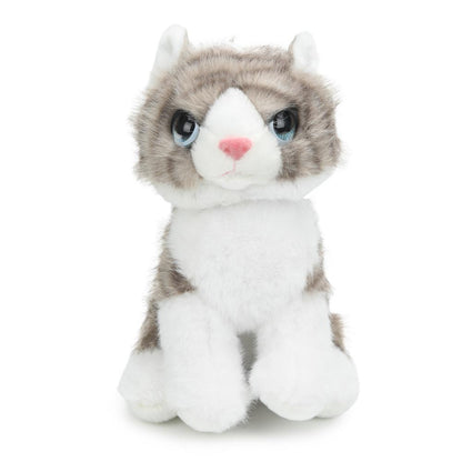 Игрушка мягкая кошка серая 22см, без чипа, в пакете МУЛЬТИ-ПУЛЬТИ в кор.24шт