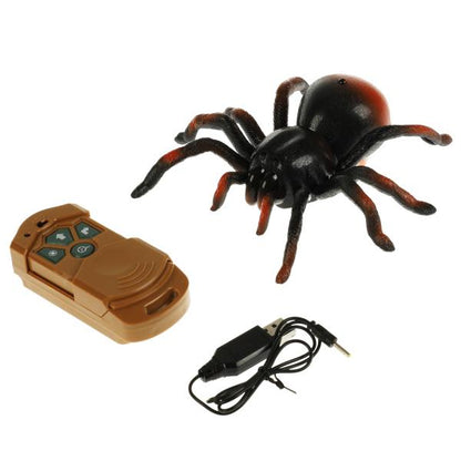 Паук на р/у свет, движение, usb з/у, цвет в ассорт, кор.25*18*5,1см ТЕХНОДРАЙВ в кор.2*12шт