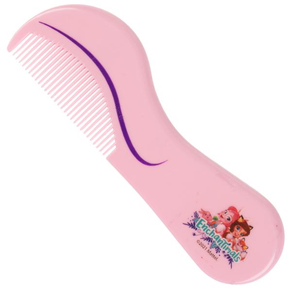 Набор для пупса ЭНЧАНТИМАЛС 3 предмета: гребешок, расческа, поильник, блист КАРАПУЗ в кор.2*84шт