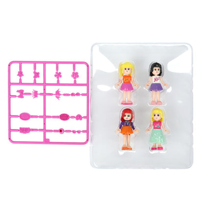 Конструктор фигурки подружки, 4 pièces. Grands maîtres en cor.2*60шт