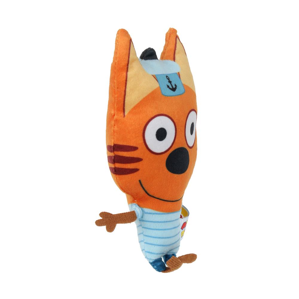 Игрушка мягкая Три Кота три кота Коржик 17см, диджитал с принтом "МУЛЬТИ-ПУЛЬТИ" в кор.96шт