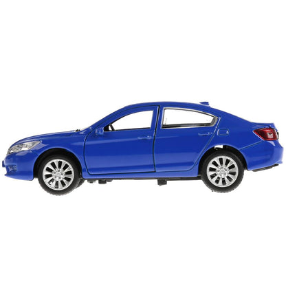 Машина металл "HONDA ACCORD", длина 12см, открыв. двери, инерц, синий, в кор. Технопарк в кор.2*36шт