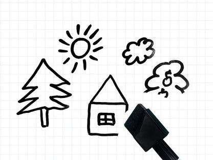 Планшет маркерно-меловой универсальный