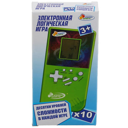 Электронная логическая игра на бат. в кор. 15*7*3см ТМ "ИГРАЕМ ВМЕСТЕ" в кор.2*120шт