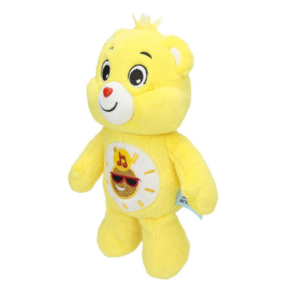 Игрушка мягкая мишка желтый 20см, озвучка. Добрые игрушки в кор.24шт