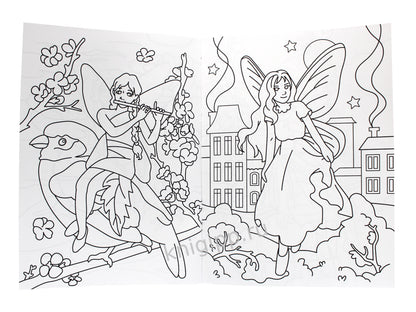 РАСКРАСКА С БРАСЛЕТИКАМИ. ВОЛШЕБНИЦЫ