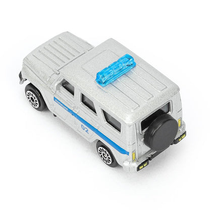 Машина металл УАЗ СПЕЦТЕХНИКА 7,5 см, в ассортименте, блистер. Технопарк в кор.3*96шт