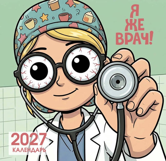 Я же врач. Календарь настенный на 2027 год (170х170 мм)