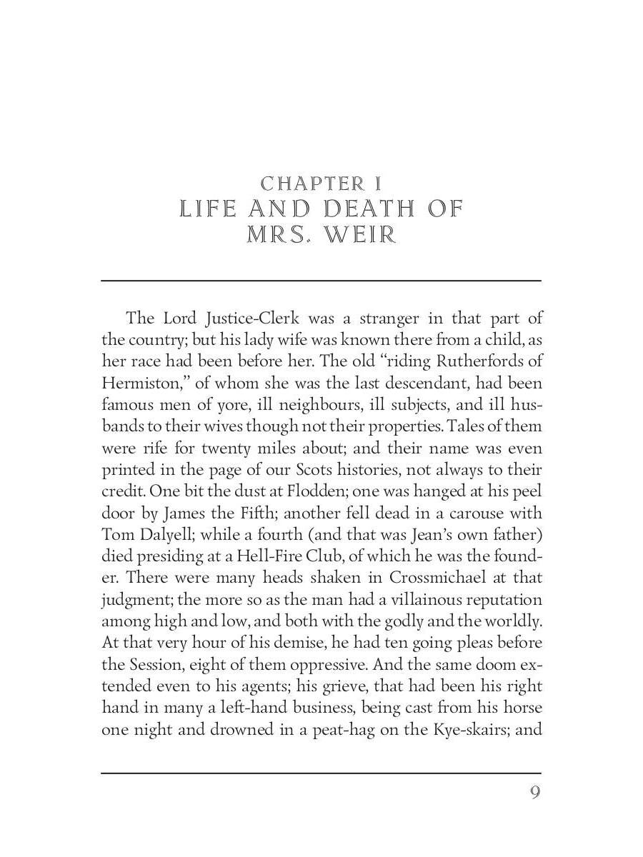 The Weir Hermison = Уир Гермистон: на англ.яз