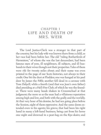 The Weir Hermison = Уир Гермистон: на англ.яз