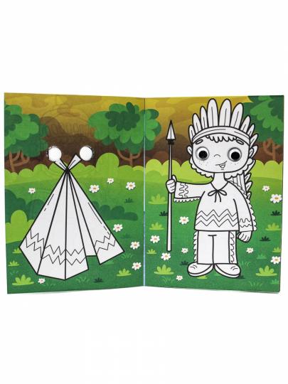 РАСКРАСКА с глазками А5. ДЛЯ МАЛЬЧИКОВ