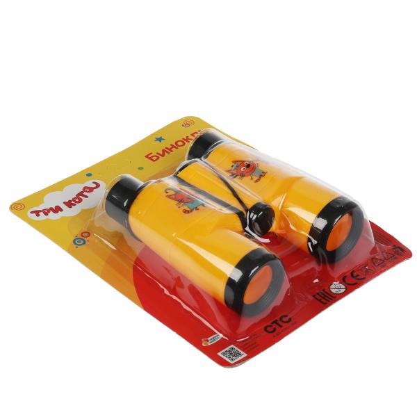 Бинокль Три Кота блист.15*21*6см ИГРАЕМ ВМЕСТЕ в кор.2*84шт