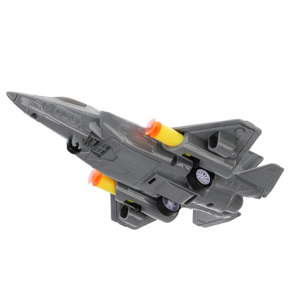 Бластер САМОЛЕТ , стреляет мягкими пулями, блистер, 23,8*18*4,5см ТЕХНОДРАЙВ в кор.2*60шт