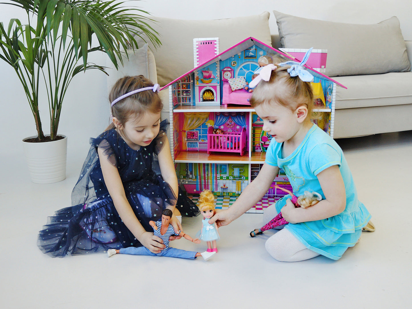 Кукольный домик быстрой сборки. Dream House. "Усадьба"