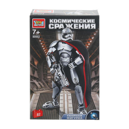 80002-ZH Конструктор сборная фигурка космические сражения, 82 дет. Город мастеров в кор.2*36шт