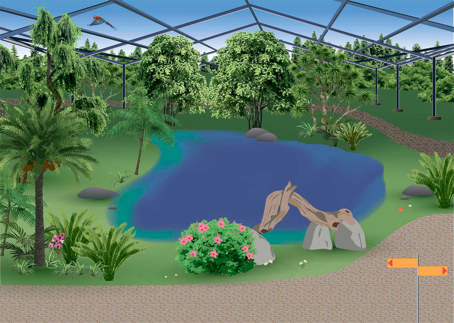 Робинс. Моя книга животные с наклейками /45