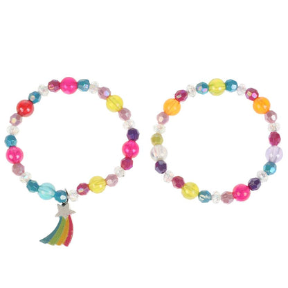 Аксессуары д/девочек СКАЗОЧНЫЙ ПАТРУЛЬ браслет радуга, 2шт в пак. МИЛАЯ ЛЕДИ уп-10шт в кор.100уп