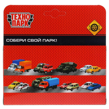 1710I148-R306115 Машина металл ГРУЗОВИК 10,5 см, красный, кор. Технопарк в кор.2*120шт