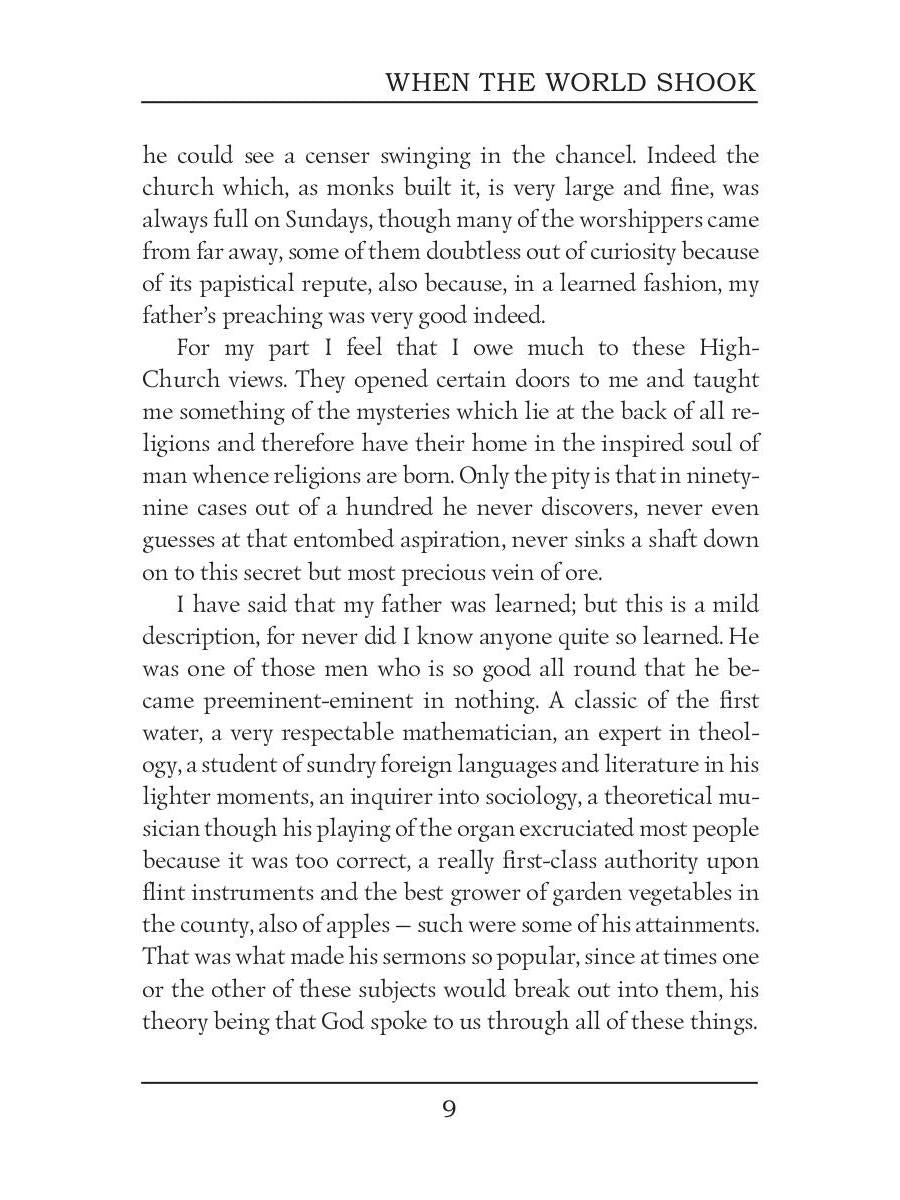 When the World Shook = Когда мир встряхнулся: на англ.яз