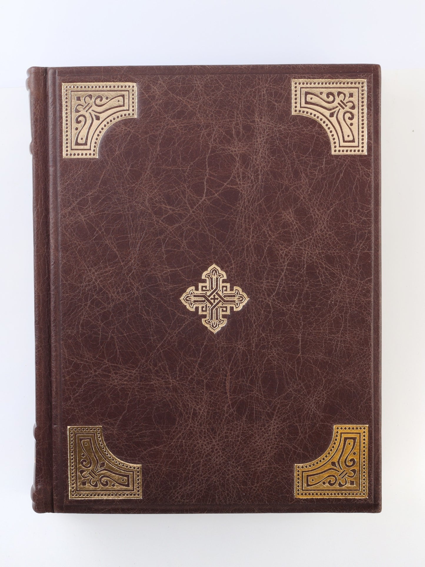 Псалтирь на церковно-славянском языке, крупным шрифт (большой формат, золот тиснен.)