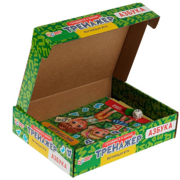 Азбука. М.А. Жукова. тренажер. 180*240*55 mm. Умные игры в кор.50шт