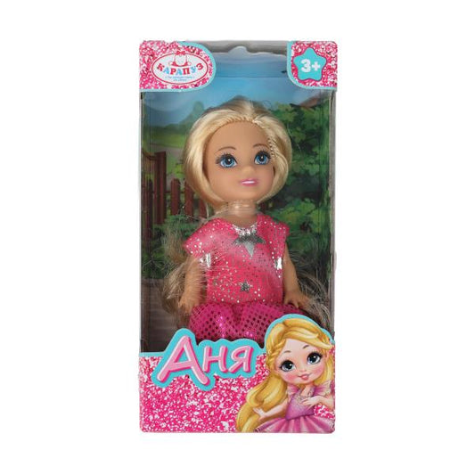Кукла Аня 12 см, кор КАРАПУЗ в кор.120шт