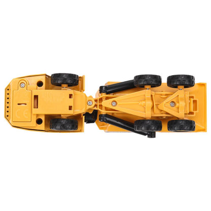 Machine en métal de couleur noire VOLVO КАРЬЕРНЫЙ САМОСВАЛ 16 см, двер, подв дет, кор. Parc technologique dans le cor.2*36шт