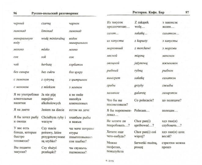 Современный русско-польский разговорник
